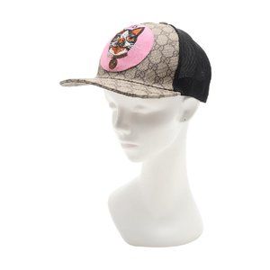 GUCCI unisex baseball hollowed out hat